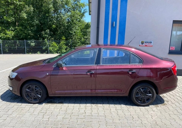 Skoda RAPID cena 26900 przebieg: 184450, rok produkcji 2013 z Szczecinek małe 596